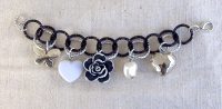 Bracciale Chic nero/argento