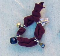 Bracciale Rock bordeaux